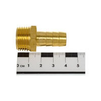 Штуцер пневматический наружная резьба 1/2" - елочка 12 мм, 5 шт Forsage 26093 F-MH08/08K