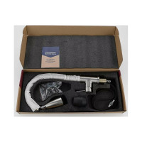 Смеситель для кухни СоюзКран выдвижной излив 40 см., керамический картридж 35 мм., нержавеющая сталь SS01-E132 567-093