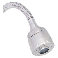Смеситель для кухни СоюзКран гибкий излив, керамический картридж 35 мм., нержавеющая сталь SS01-F132 567-090