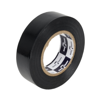 Изолента Klebebander ПВХ, 19 мм х 20 м, 130 мкм, 4 Кв, чёрная, Klebebänder 122311