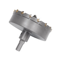 Коронка по металлу 90 мм с пластинами ВК8 WOLFSTAR cw00055