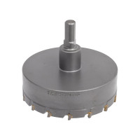 Коронка по металлу 90 мм с пластинами ВК8 WOLFSTAR cw00055