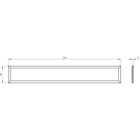 Светодиодный светильник ЭРА SPO7504KP 50Вт 4500Лм 4000K 1200х180х19 призма Б0050653