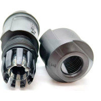 Вилка Bals Schuko 16A 3p 250V IP44 черный MULTI-GRIP 1 шт. 7372-b