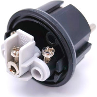 Вилка Bals Schuko 16A 3p 250V IP44 черный MULTI-GRIP 1 шт. 7372-b