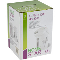 Термопот Homestar HS-5001 2.5 л рисунок серые цветы 000 700 000700