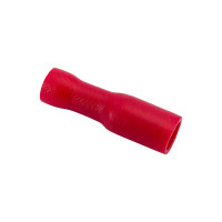 Плоский разъем TDM ELECTRIC РППИ-М 1,25-110 красный, мама, полностью изолированный, 50 штук SQ0546-0001