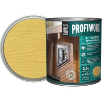 Алкидный антисептик PROFIWOOD (тонирующий; атмосферостойкий; сосна; 2.5 л; 2.1 кг) 63863