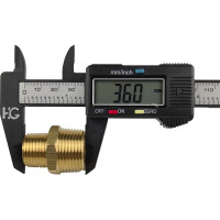 Ниппель переходной пневмо 3/4" НР X 1/2" НР, 5 шт HG 1644781