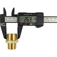 Ниппель переходной пневмо 3/4" НР X 1/2" НР, 5 шт HG 1644781