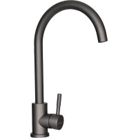 Кухонный смеситель WISENT нержавеющая сталь, с PVD покрытием W4998-3-U