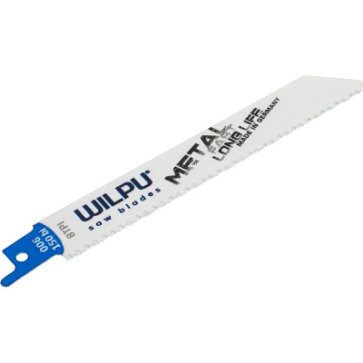Полотно сабельное 006/150 bi (5 шт; 150х19х0.9 мм; 8 TPI) WILPU 1851500005