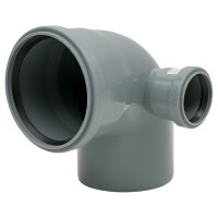 Универсальный отвод VALFEX 110/50x87.5, правый, внутренняя канализация 23122150