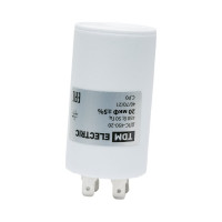 Конденсатор TDM ELECTRIC ДПС, 450В, 20мкФ, 5проц., плоский разъем, SQ0739-0020