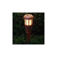 Садовый светильник ЭРА ERASF22-35 Факел бамбук, на солнечной батарее, 90 см, Б0053383