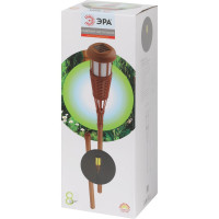 Садовый светильник ЭРА ERASF22-35 Факел бамбук, на солнечной батарее, 90 см, Б0053383