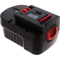 Аккумулятор Ni-Mh для электроинструмента Black & Decker BDG CD CDC CP FS HP HPD HPS KC R (14.4 В, 2.1 Ач) TopOn TOP-PTGD-BD-14.4-2.1A TOP-PTGD-BD-14.4-2.1(A)