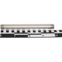 Латунный резьбовой удлинитель DOUBLE-LIN никелированный с наружной резьбой 1/2" - 200мм LL6150(1/2"-200)