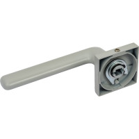 Дверная ручка Ренц Лана, серый (RAL 7047) INDH 95-03 Grey