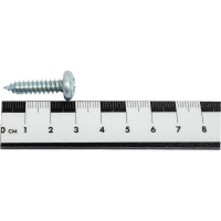 Шуруп с полукруглой головкой КРЕП-КОМП DIN 7981 6,3x25 35 шт. шп6325мф