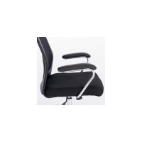 Офисное кресло BRABIX Flight EX-540, хром, ткань TW, сетка, черное 532515