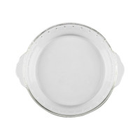 Форма для выпечки Mallony CAMILLA 1 л, круглая, с ручками, из боросиликатного стекла 103632