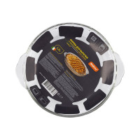 Форма для выпечки Mallony CAMILLA 1 л, круглая, с ручками, из боросиликатного стекла 103632