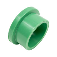 Втулка-бурт под фланец Banninger полипропиленовая, зеленая, 50 мм 733110F011