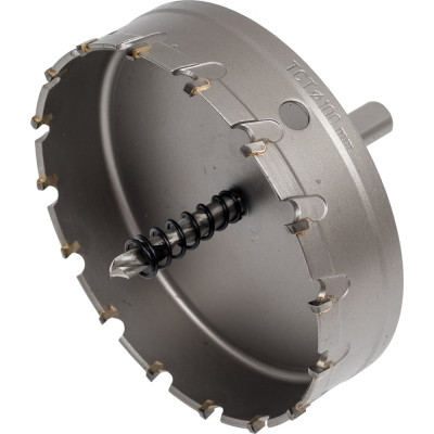 Коронка по металлу 100 мм с пластинами ВК8 WOLFSTAR cw00056