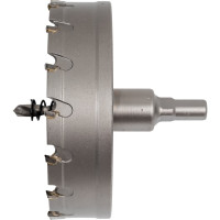 Коронка по металлу 100 мм с пластинами ВК8 WOLFSTAR cw00056