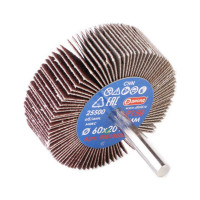 Круг лепестковый абразивный радиальный 60x20 мм, хвостовик 6 мм, P150 ДИОЛД 90018008