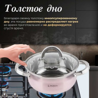 Кастрюля PERFECTO LINEA Starcook из нержавеющей стали 2.6 л 50-520100