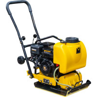 Бензиновая виброплита Masalta Dinking DK168, 6,5 л.с., 62 кг, бак, колеса, рама, коврик, MSR60-2 ВИБ172