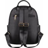 Женский рюкзак BRAUBERG PODIUM, нейлон, черный, 30x26x12см, 270814