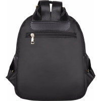 Женский рюкзак BRAUBERG PODIUM, нейлон, черный, 30x26x12см, 270814