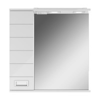 Шкаф-зеркало Домино Cube 65 Эл. левый DC5006HZ