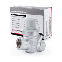 Редуктор давления PROFACTOR мембранный, с отводом под манометр 3/4" PF PRV 254