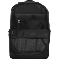 Рюкзак Torber VECTOR с отделением для ноутбука 15.6", черный, полиэстер 840D, 44x30x9.5 см T7925-BLK