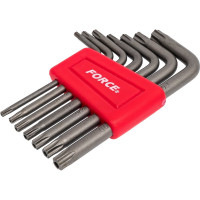 Набор Г-образных звездочек с отверстием Т10-Т40 7предметов FORCE 5071T