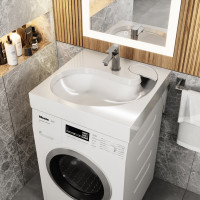 Раковина для ванной над стиральной машиной Uperwood Comforty 60x60 см 291021038