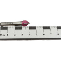 Фреза пазовая V-образная 90 градусов (9.53x9.53x43 мм; хв-к 6 мм) PROCUT 200611P