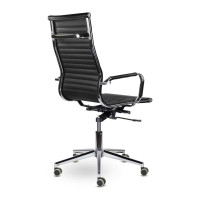 Кресло UTFC СН-300 Кайман В хром Ср S-0401 черное КайманВ69