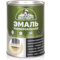 Универсальная алкидная эмаль Эксперт (полуматовая; бежевая; 0,8 кг) 31342