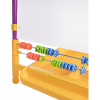 Растущий мольберт для мела/магнитно-маркерный BRAUBERG NIKA KIDS, сиреневый 53x46 см 238050