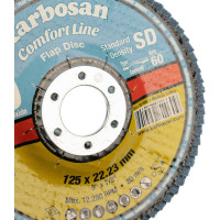 Диск лепестковый Flap 125x22 мм, Р60 Karbosan KAR-981460