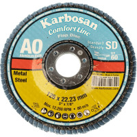 Диск лепестковый Flap 125x22 мм, Р60 Karbosan KAR-981460