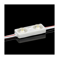 Светодиодный модуль MAKSILED 0.96Вт, 12В, IP67, SMD2835 2LED, 30лм, желтый, 20 шт./упаковка ML-M2SM-L-2835-Y