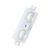 Светодиодный модуль MAKSILED 0.96Вт, 12В, IP67, SMD2835 2LED, 30лм, желтый, 20 шт./упаковка ML-M2SM-L-2835-Y