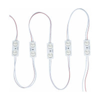 Светодиодный модуль MAKSILED 0.96Вт, 12В, IP67, SMD2835 2LED, 30лм, желтый, 20 шт./упаковка ML-M2SM-L-2835-Y