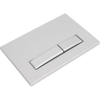 Панель смыва AQUATEK KDI-0000024 (009C) Slim Хром матовый 00000119657